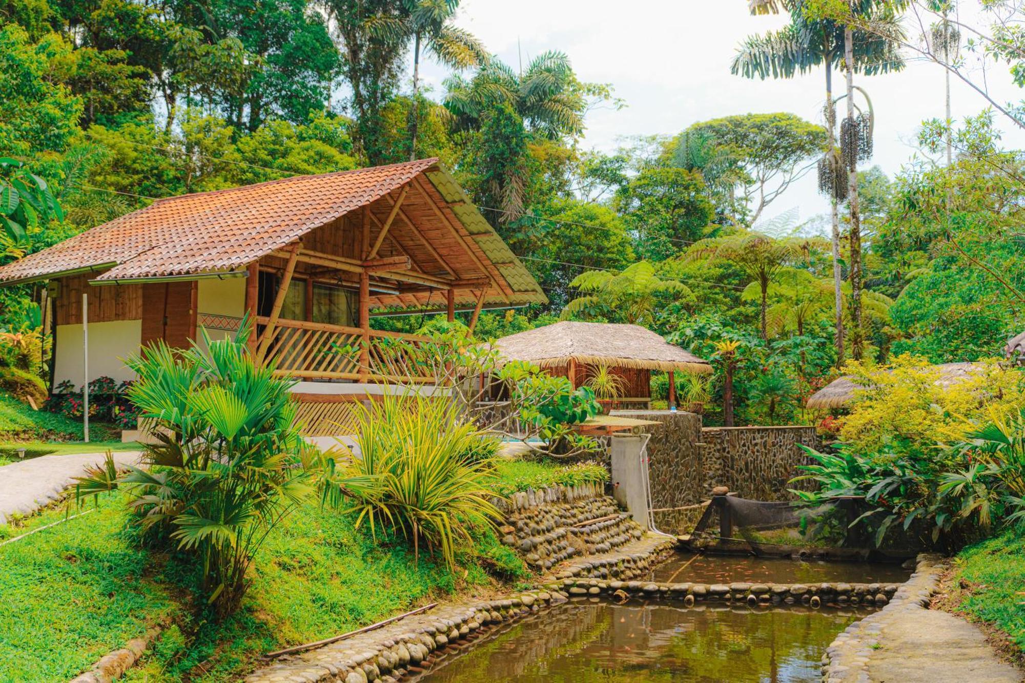 Finca Las Palmas Ecolodge Пуьо Екстериор снимка